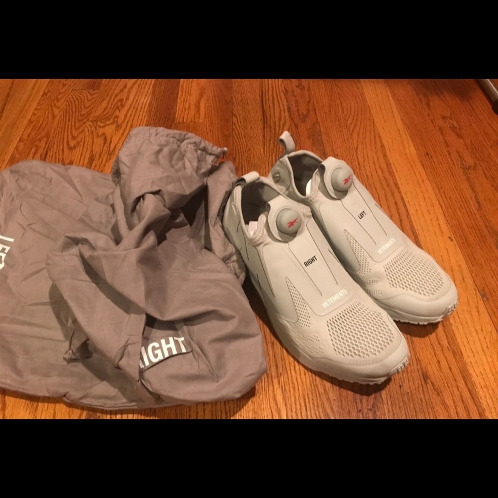 Rare Vetement Reebok Supreme Pump